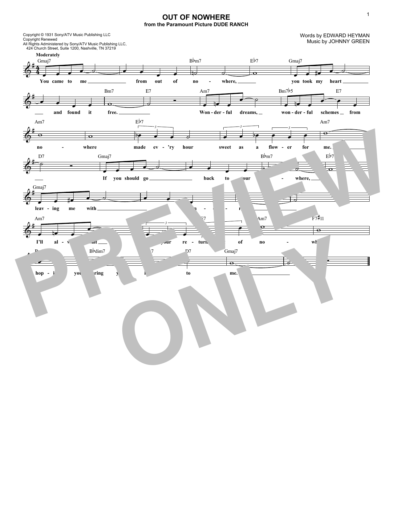 Product gallery: Page 1 of 1 Out Of Nowhere, Buddy De Franco