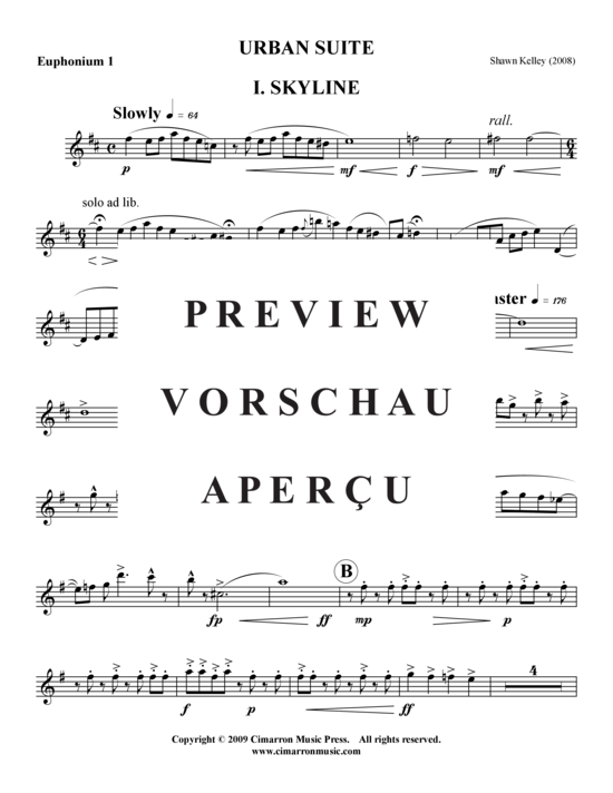 Product gallery: Page 18 of 21 Urban Suite 3 Sätze , , (Tuba Quartet: 2x Baritone, 2xTuba)