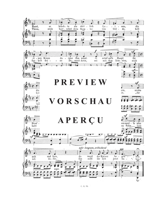 Product gallery: Page 3 of 3 Ein Traum , , Piano and Voice