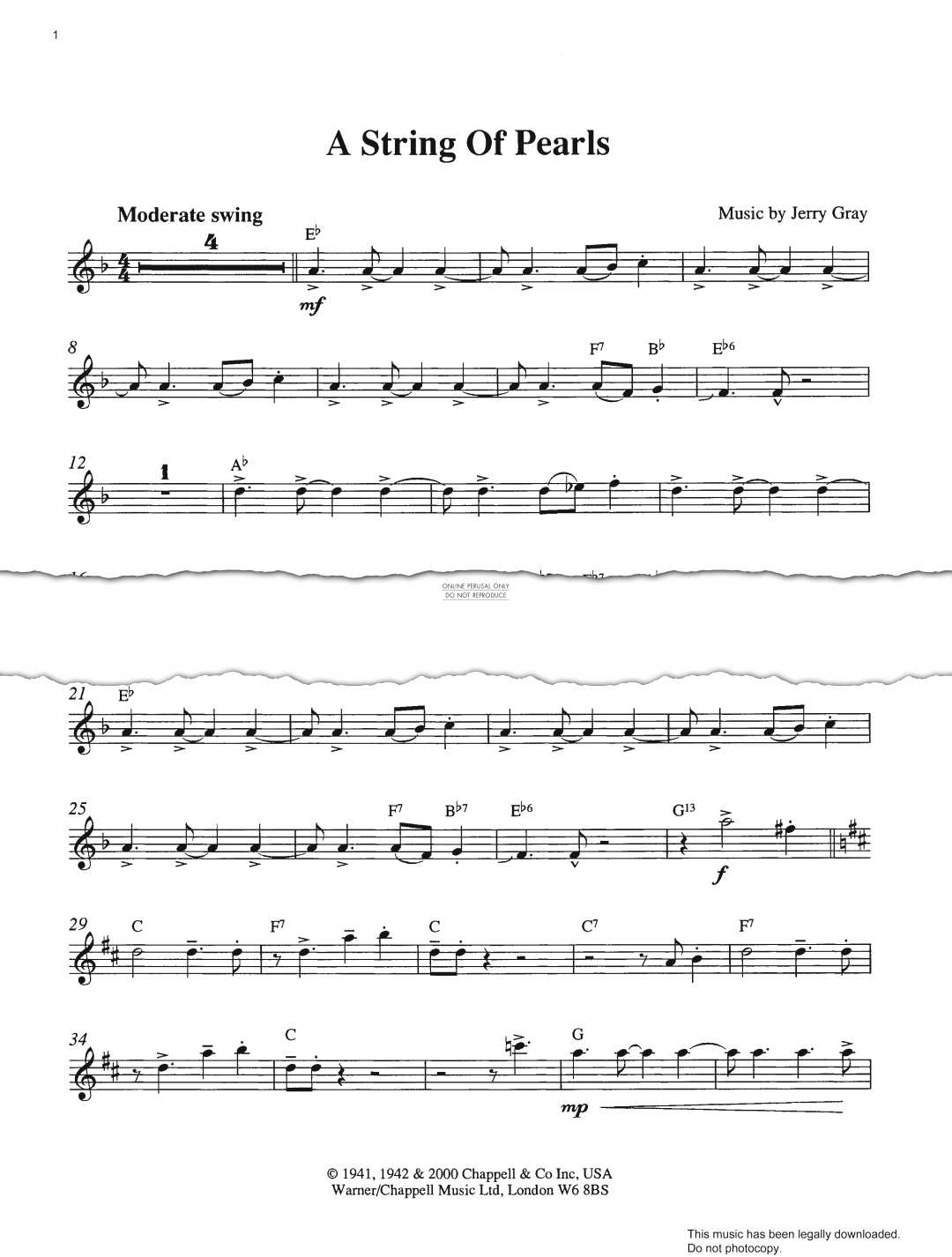 Produktbild zu: A String Of Pearls
