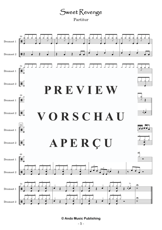 Produktgalerie: Seite 7 von 11 Sweet Revenge, , Drumset Duo