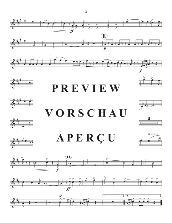 Produktgalerie: Seite 10 von 18 The Mad Major , , (Blechbläserquintett)