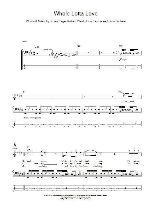 Produktbild zu: Whole Lotta Love - Led Zeppelin