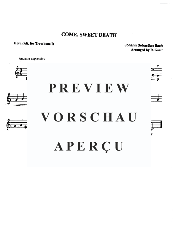 Produktgalerie: Seite 9 von 9 O Haupt voll Blut und Wunden, , Blechbläser Quartett