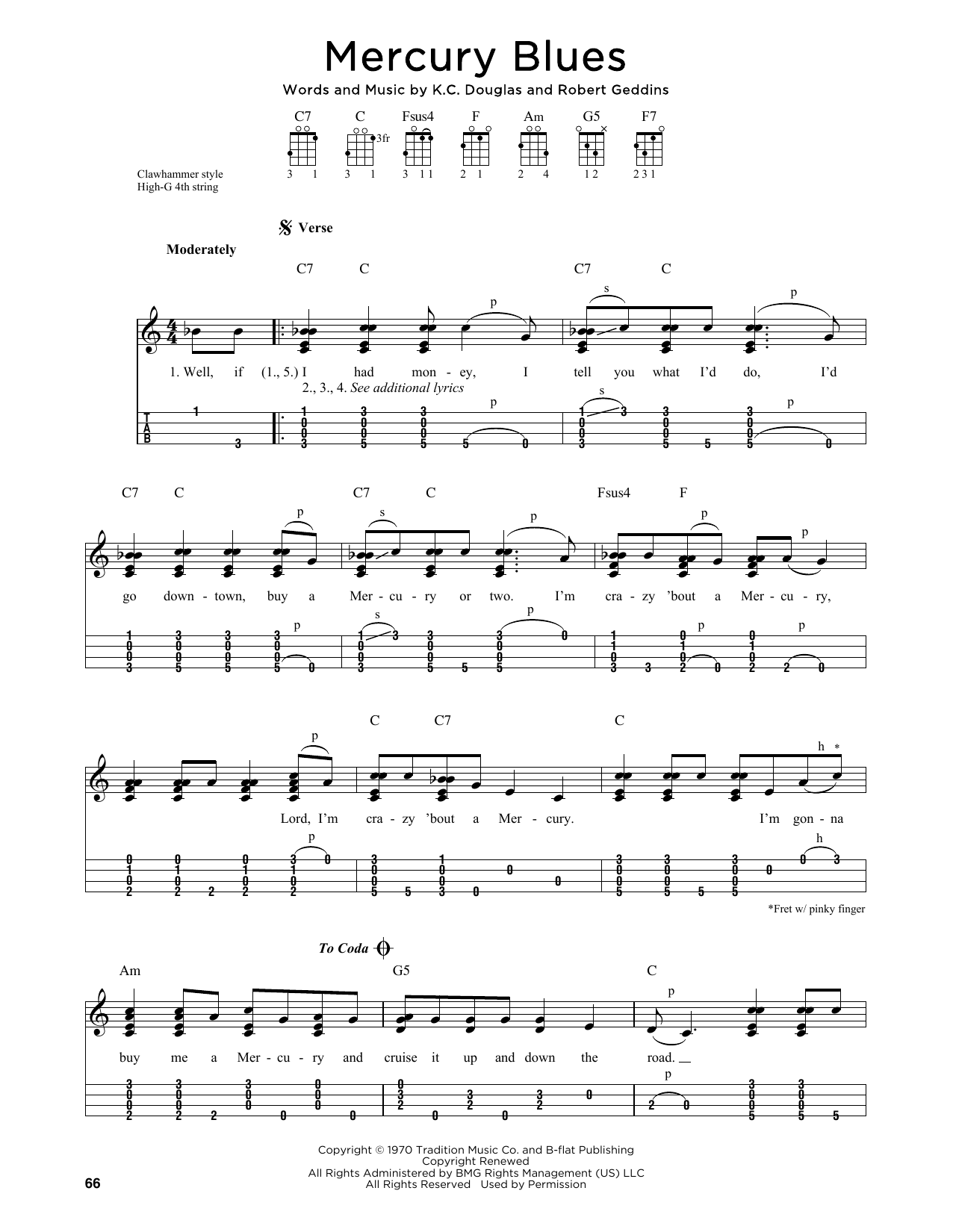 Product gallery: Page 1 of 1 Mercury Blues (arr. Jim Schustedt), Alan Jackson