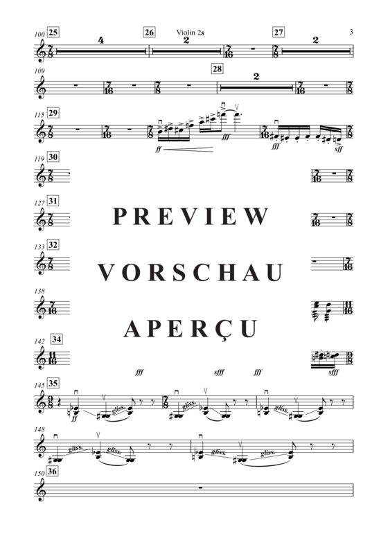 gallery: Sensemaya , , (Violine 2)