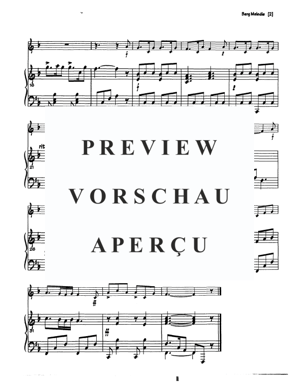 Produktgalerie: Seite 4 von 5 Berg Melodie, , Alphorn in F und Klavier