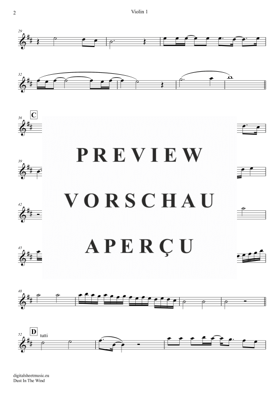 Product gallery: Page 9 of 11 Dust In The Wind, Kansas, (violin trio + piano)