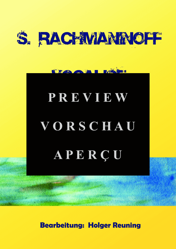 gallery: Vocalise Opus 34 Nr. 14, , Trio für 2Gitarren & Violoncello