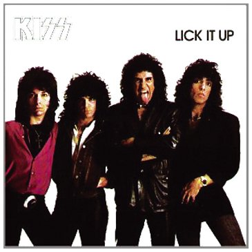 cover: Lick It Up, KISS, Gitarre