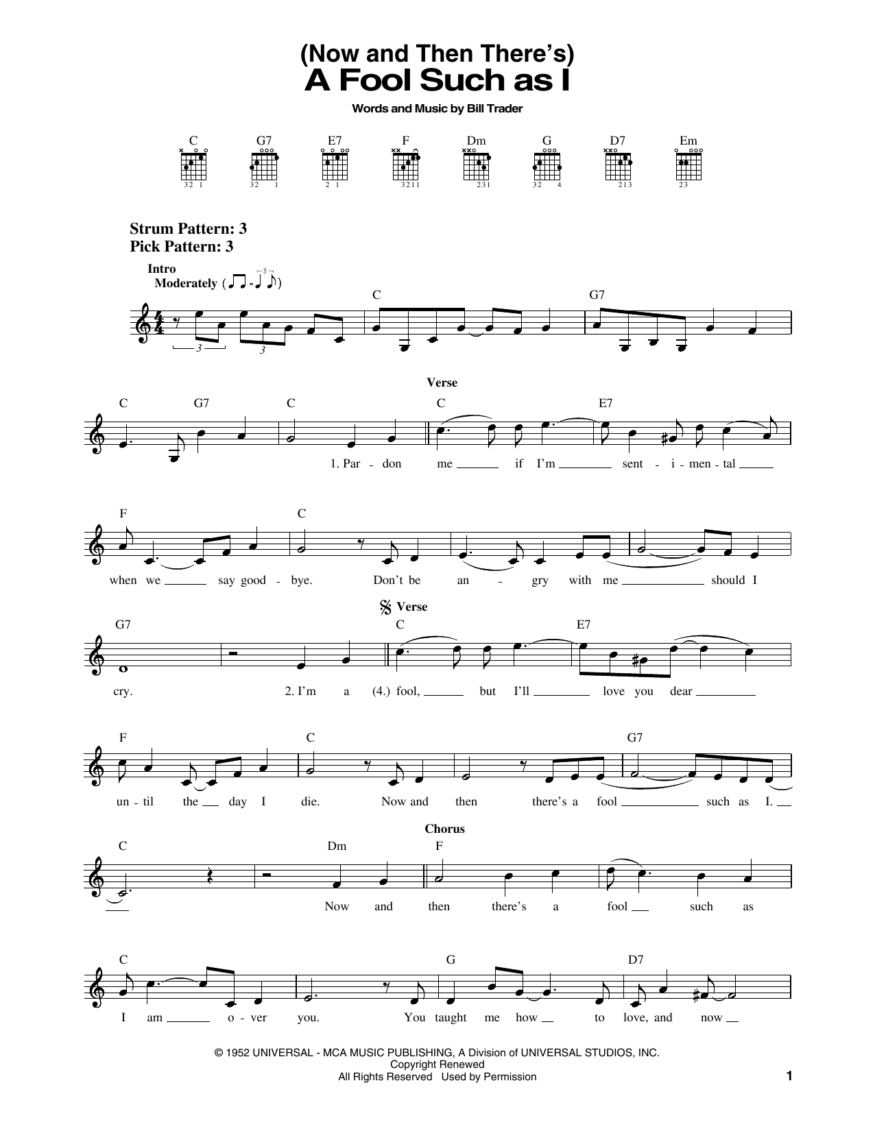 Produktgalerie: Seite 1 von 1 (Now And Then There's) A Fool Such As I, Elvis Presley, Gitarre