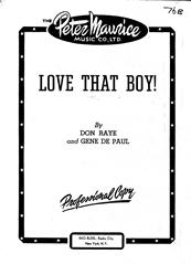 Produktbild zu: Love That Boy
