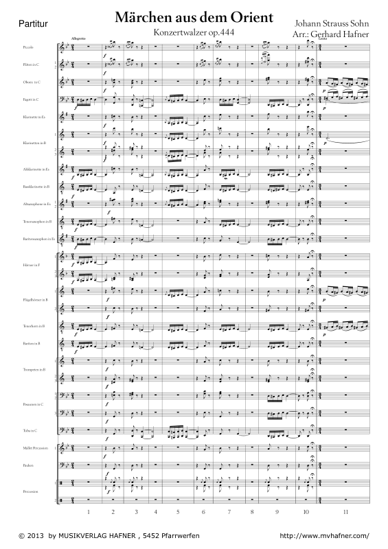 Product gallery: Page 1 of 11 Märchen aus dem Orient, , (large wind orchestra)