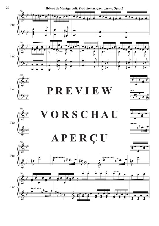 Product gallery: Page 21 of 21 3 Sonatas, opus 2 , Nicolas Horvath, Piano Solo