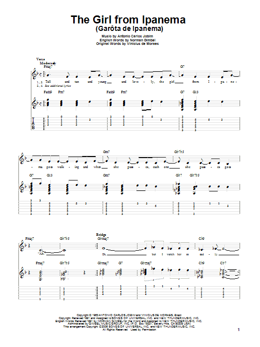 Produktbild zu: The Girl From Ipanema (Garota De Ipanema)