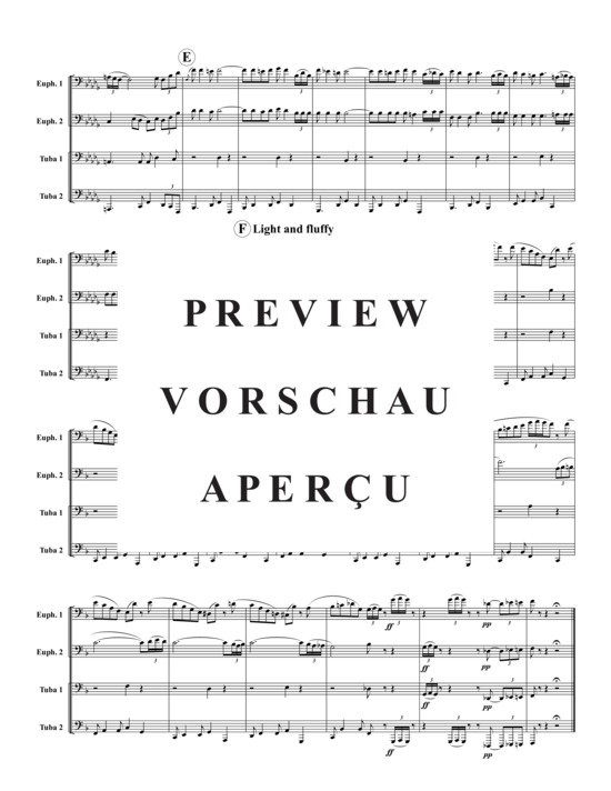 Product gallery: Page 4 of 14 Tubalicious Tango , , (Tuba Quartet: 2x Baritone, 2xTuba)