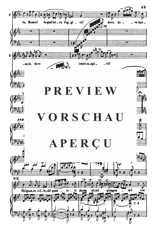 Produktgalerie: Seite 4 von 6 Eccomi in lieta vesta. Oh quante volte ti chiedo, , Gesang und Klavier