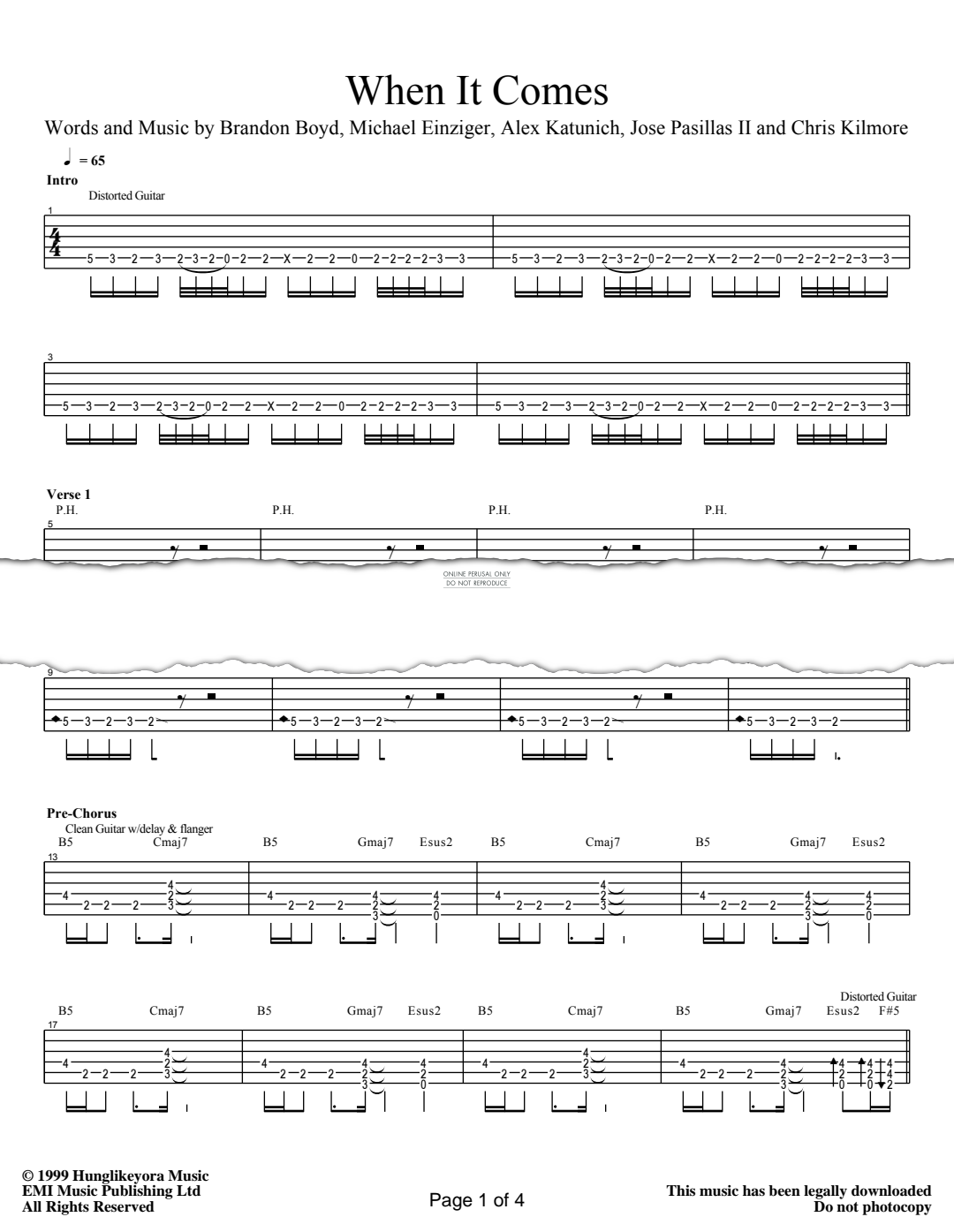 Product gallery: Page 1 of 1 When It Comes, Incubus