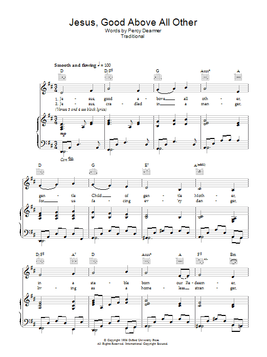 Produktbild zu: Jesus Good Above All Other