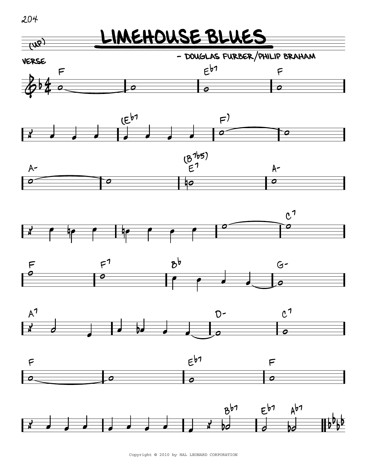 Produktbild zu: Limehouse Blues (arr. Robert Rawlins)