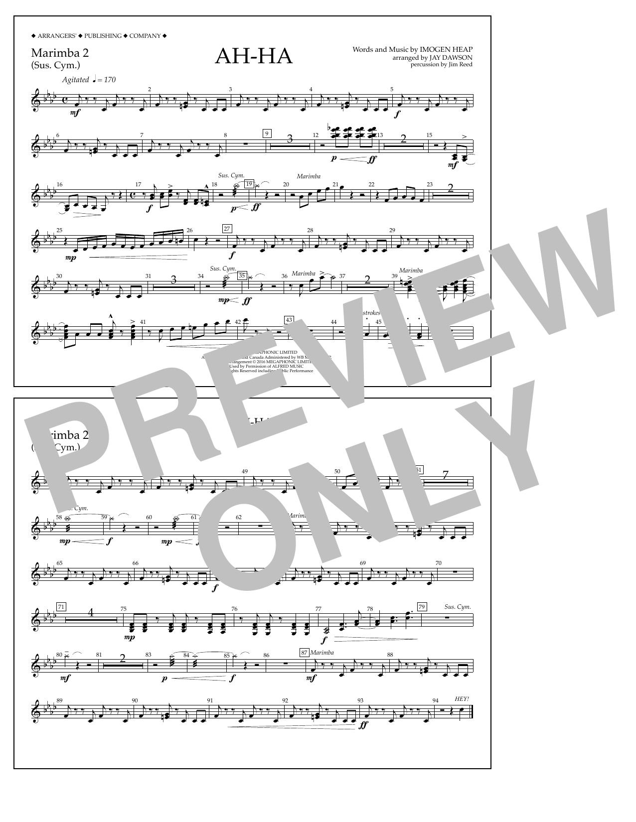 Product picture to: Ah-ha - Marimba 2