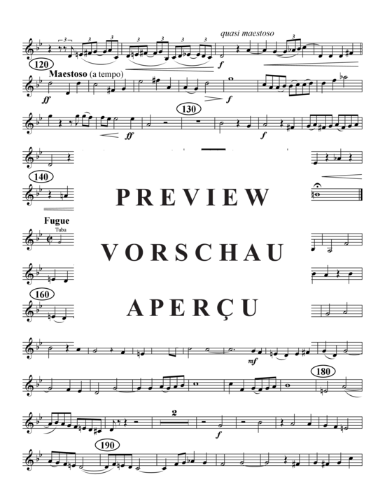 gallery: Prelude und Fuge in C-Moll , , (Blechbläserquintett)