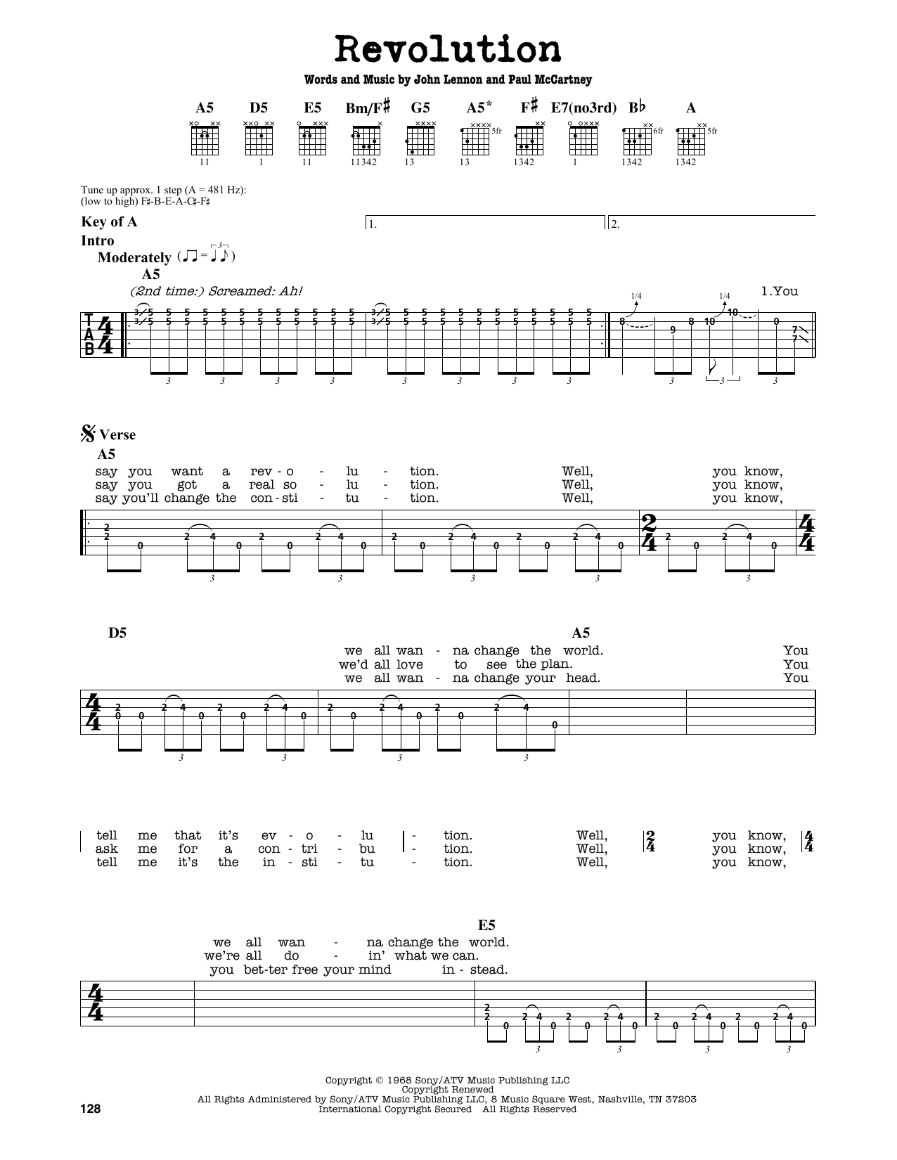 Product gallery: Page 1 of 1 Revolution, The Beatles