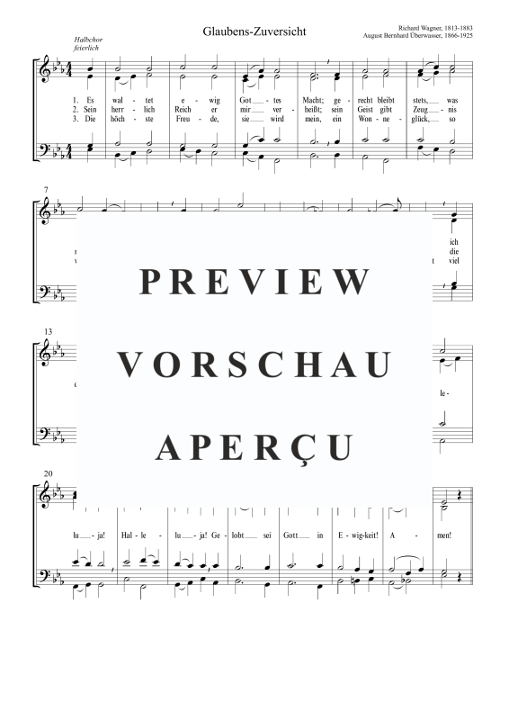 Produktgalerie: Seite 2 von 5 Glaubens-Zuversicht, , Posaunenchor