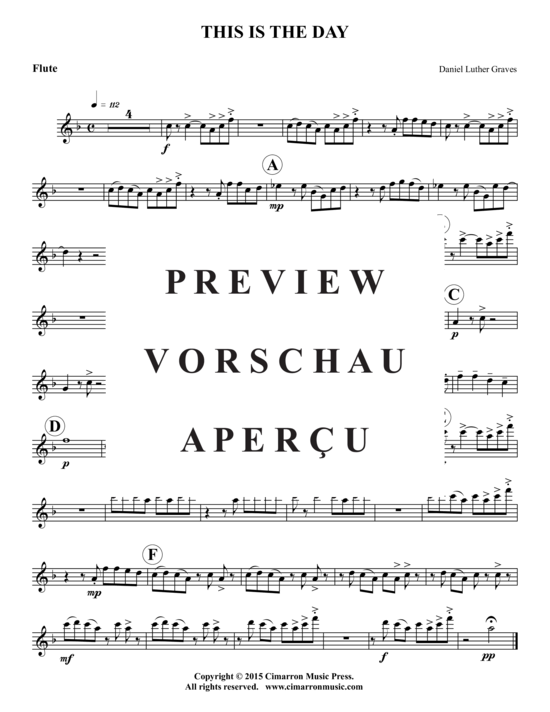 Produktgalerie: Seite 6 von 10 This is the Day , , (Holzbläserquintett)