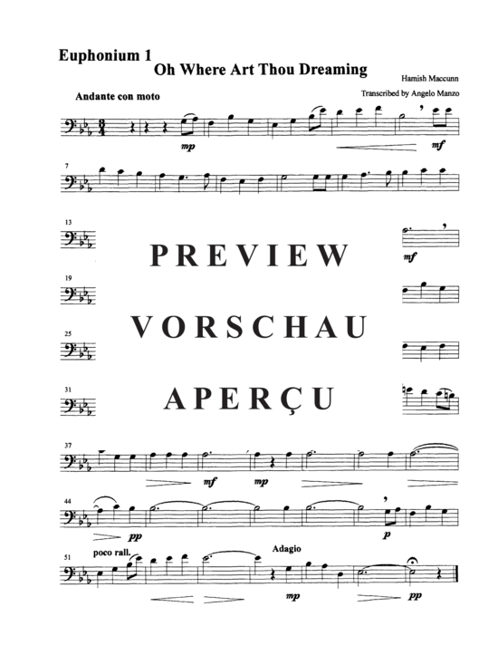 Product gallery: Page 7 of 10 Oh Where Art Thou Dreaming , , (Tuba Quartett EETT)
