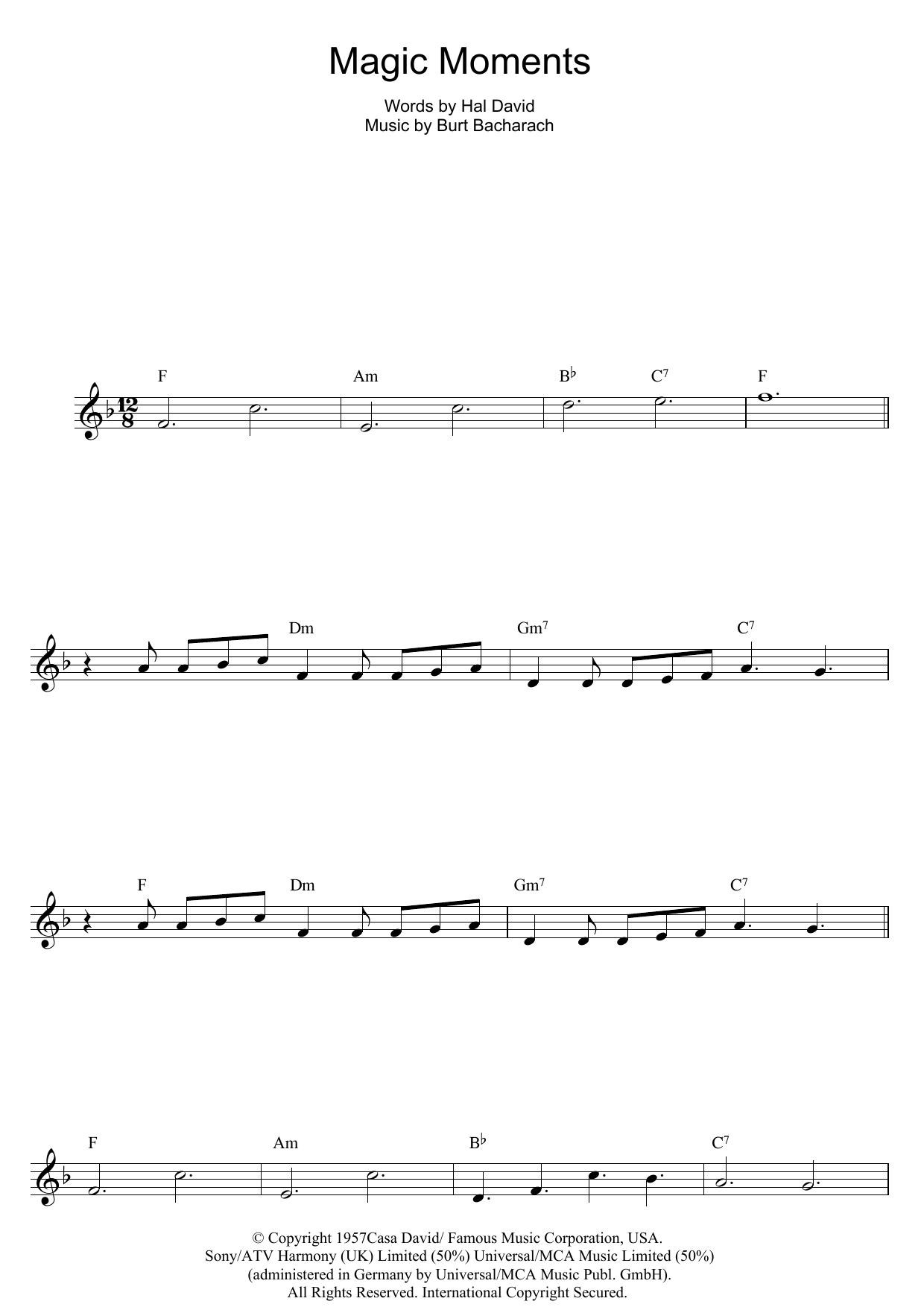 Product gallery: Page 1 of 1 Magic Moments, Perry Como