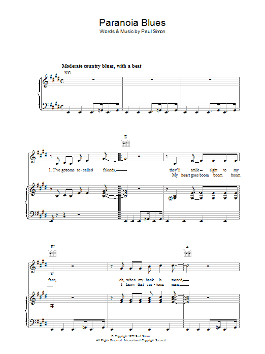 Produktbild zu: Paranoia Blues