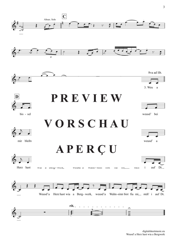 gallery: WeusD´ A Herz Hast Wia Bergwerk , Fendrich, Rainhard, (Trompete in B)