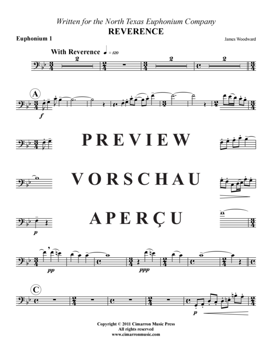 Produktgalerie: Seite 5 von 21 Reverance , , (5x Bariton/Euphonium)