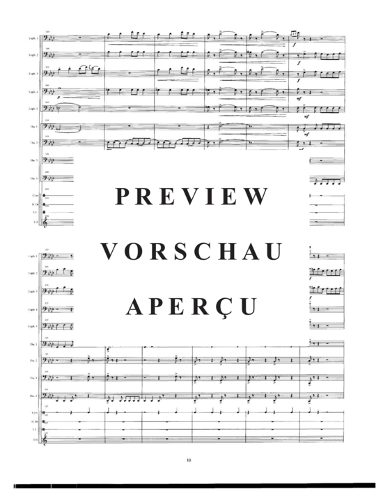 Produktgalerie: Seite 14 von 21 Night on Bald Mountain , , (Tuba Ensemble EEEEETTTT + Percussion)