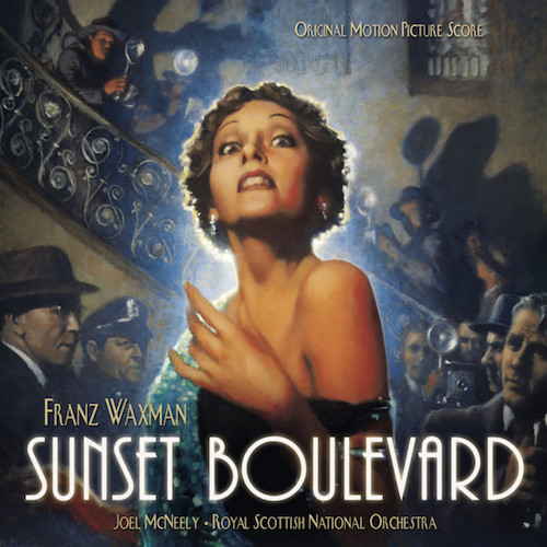 cover: Sunset Boulevard, Franz Waxman, Klavier