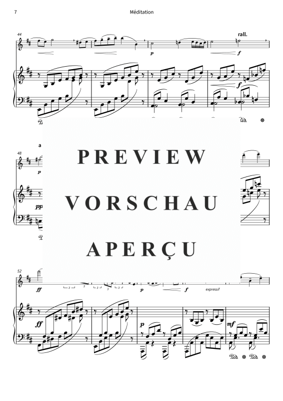 gallery: Méditation, , (Querflöte und Klavier)