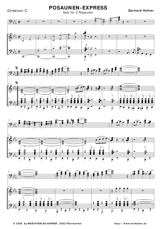 Product gallery: Page 1 of 11 Posaunen-Express, , (large wind orchestra)