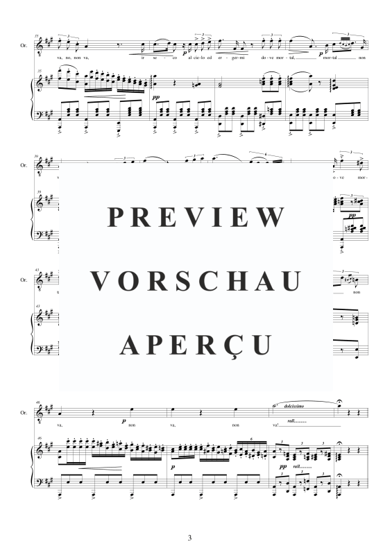 Produktgalerie: Seite 4 von 11 I Lombardi - (Act 2-II) 'La mia letizia infondere', , Sopran, Tenor und Klavier