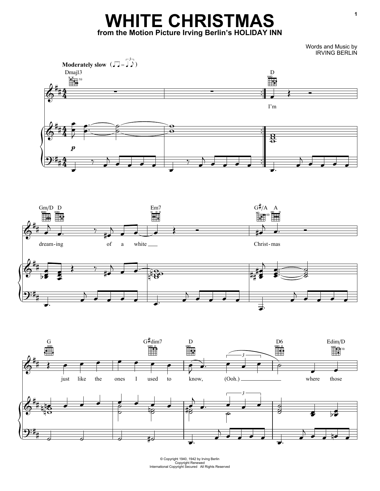 Product gallery: Page 1 of 1 White Christmas, Elvis Presley
