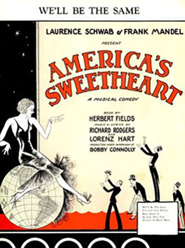 cover: I've Got Five Dollars (from America's Sweetheart), Lorenz Hart