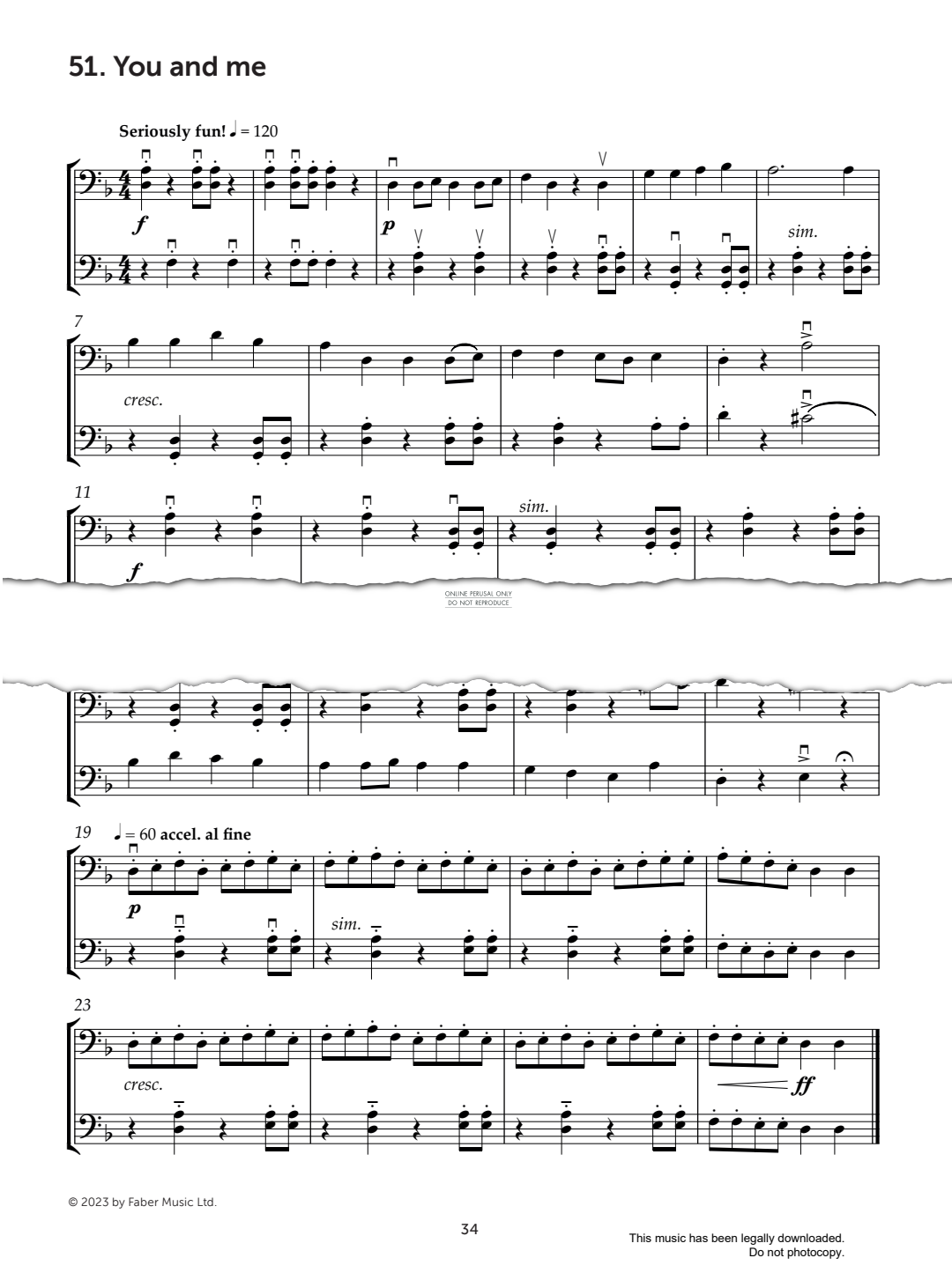 Produktgalerie: Seite 1 von 1 You And Me, Mark Wilson, Violoncello