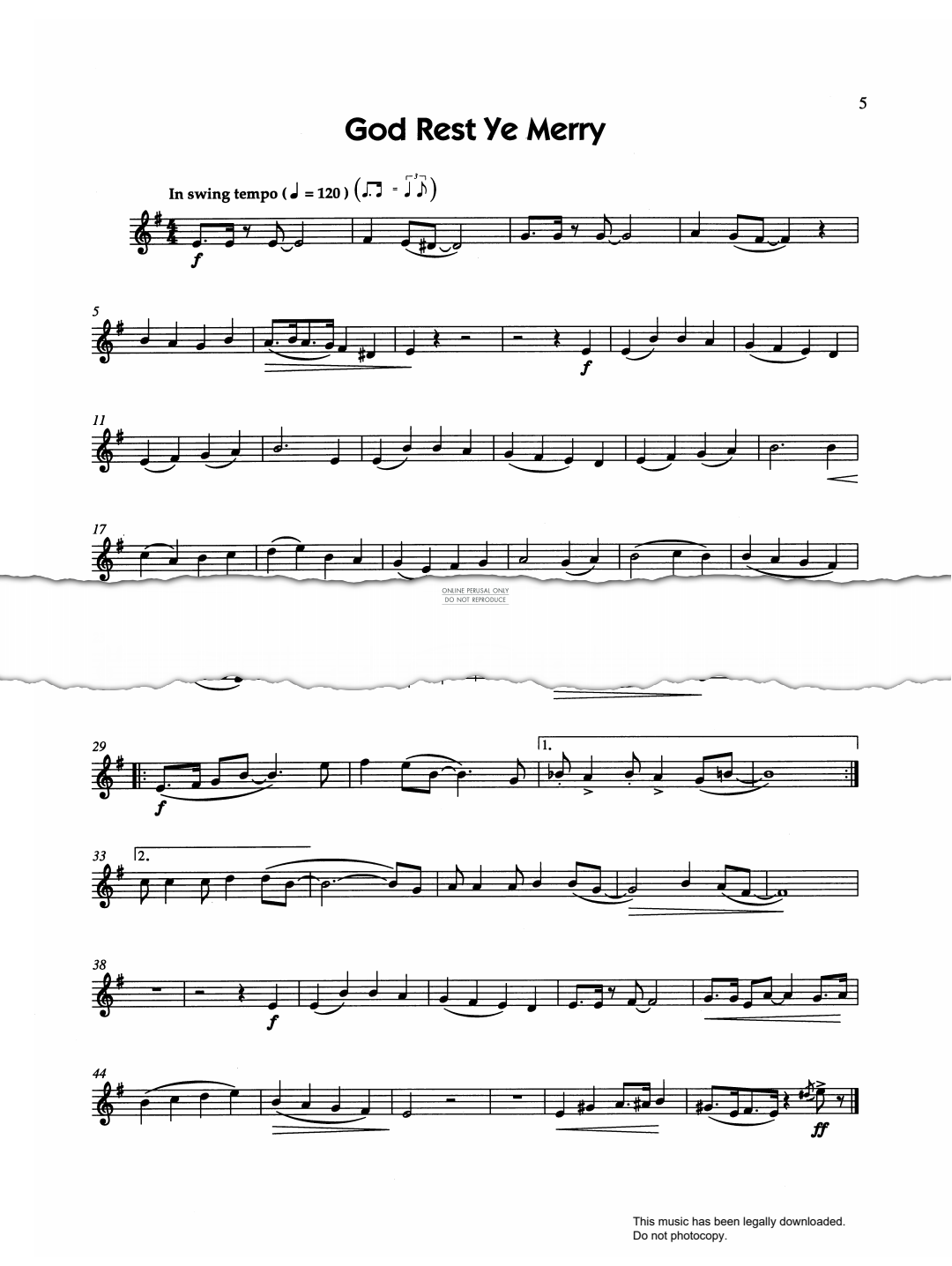 Produktgalerie: Seite 1 von 1 God Rest Ye Merry Gentlemen, Traditional, Klavier, Trompete