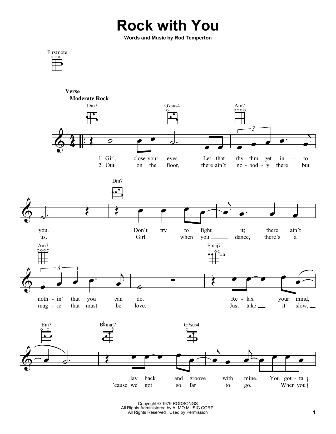 Product gallery: Page 1 of 1 Rock With You, Michael Jackson