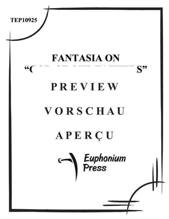 Product gallery: Page 2 of 21 Fantasia on ",God of Our Fathers", , , (Euphonium Quartet)