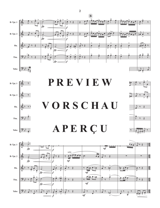 Produktgalerie: Seite 4 von 19 Over There, Somewhere! , , (Blechbläserquintett)