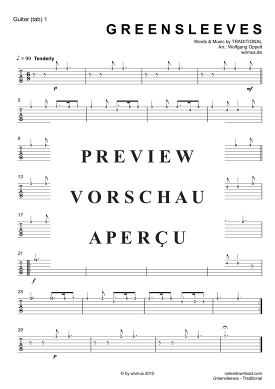 Product gallery: Page 9 of 12 Greensleeves , , (Guitar Quartet)