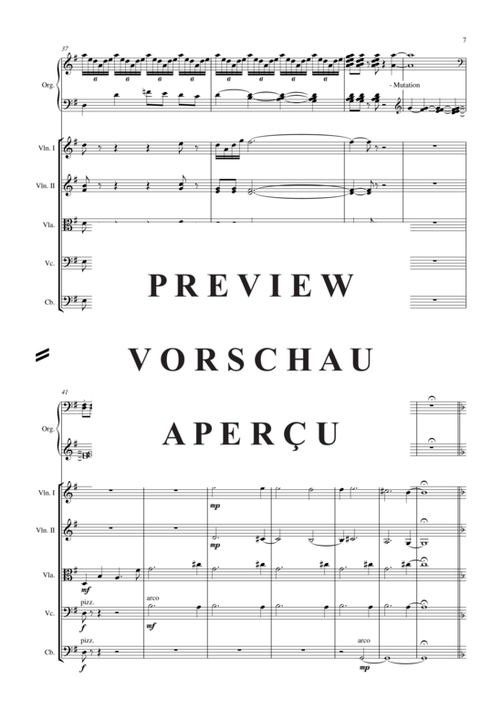 Product gallery: Page 8 of 21 Concerto for Portatif Orgue et Strings , , (String orchestra score)