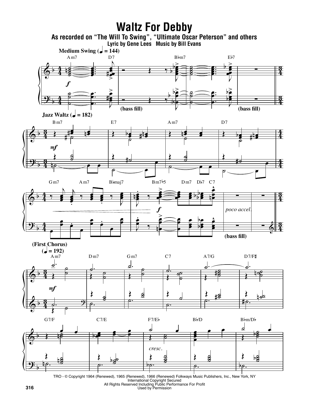 Produktbild zu: Waltz For Debby