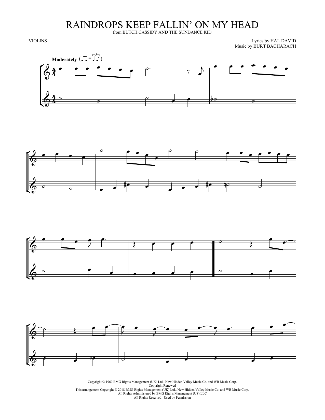 Product gallery: Page 1 of 1 Raindrops Keep Fallin' On My Head, B.J. Thomas